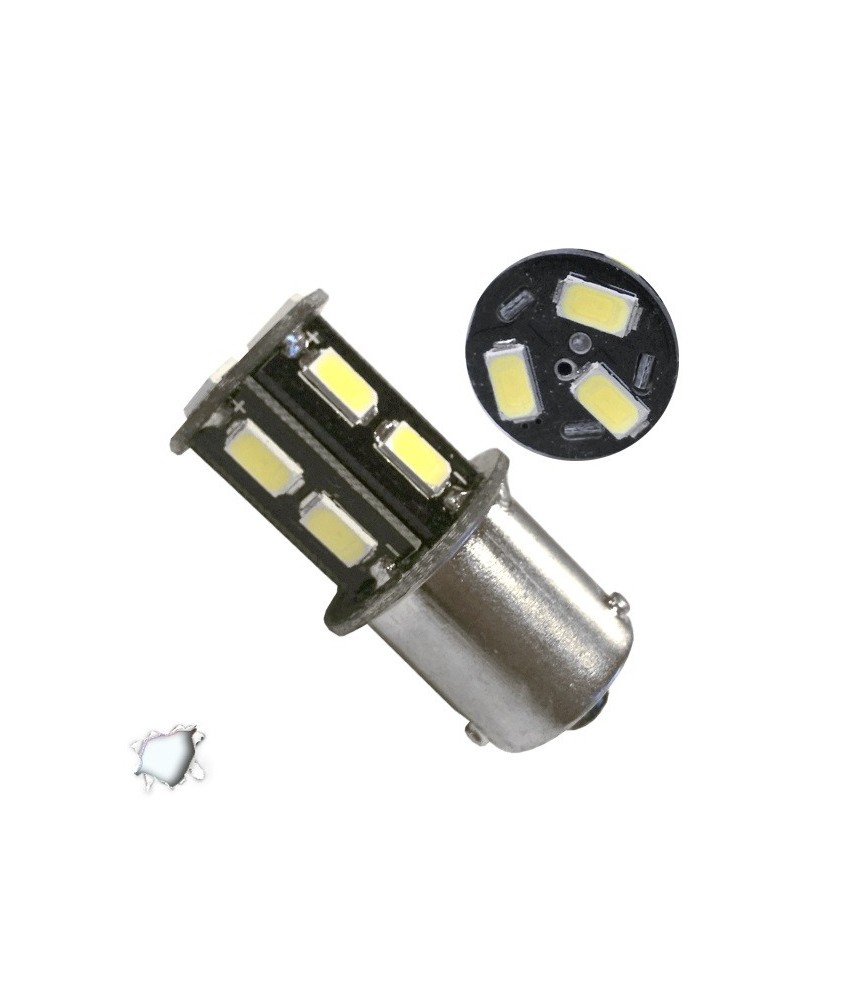Λαμπτήρας LED BAU15S 13 SMD 5630 Ψυχρό Λευκό GloboStar 04520